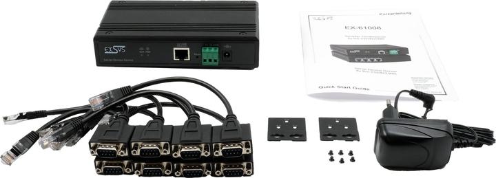 Produktbild Exsys Serial Device Server 8x RS232/422/485