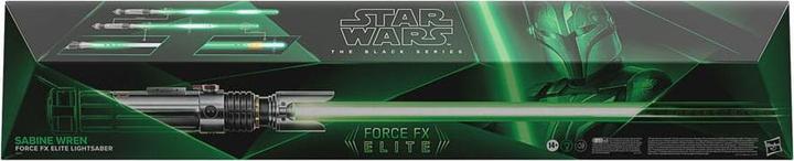 Actual product image Hasbro Star Wars: Ahsoka Black Series Replica Force FX Elite Lightsaber Sabine Wren
