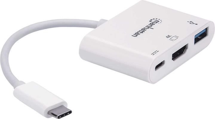 Immagine prodotto Manhattan Docking Konverter (USB-C, 3 Porti)