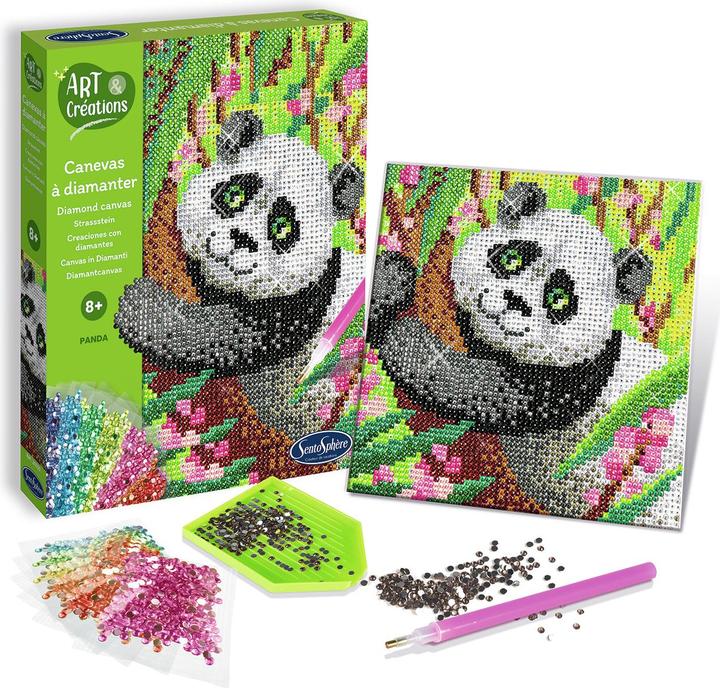 Actual product image Sentosphere Panda Diamond Screen