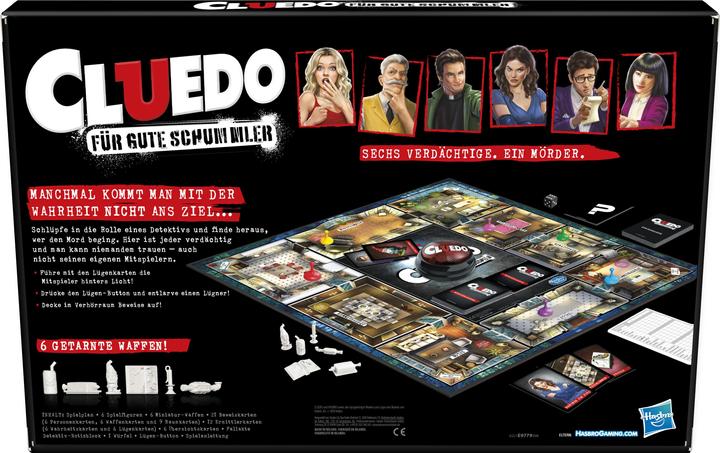 Produktbild Hasbro Gaming Cluedo für gute Schummler (Deutsch)