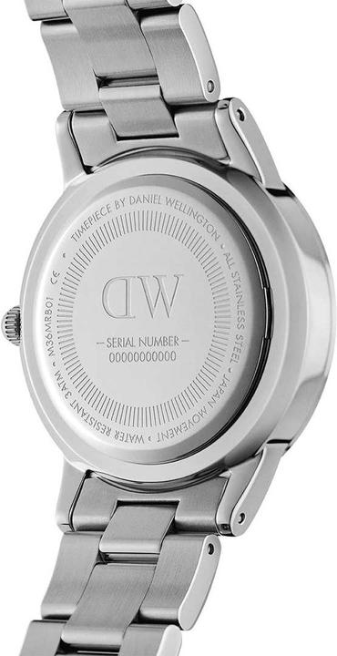 Actual product image Daniel Wellington Iconic Link White Silver (28 mm) (Analogue wristwatch, 28 mm)