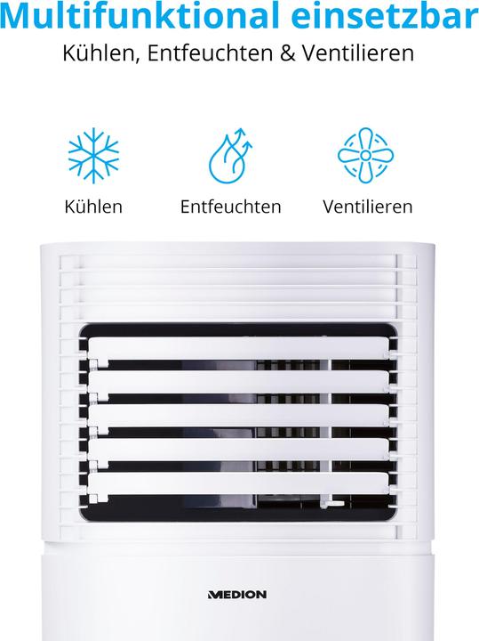 Image du produit Medion Climatiseur jusqu'à 32m² | 9000 BTU (32 m², 9000 BTU/h)