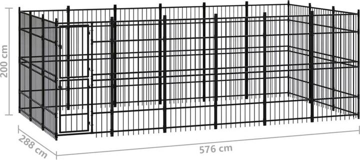 Actual product image VidaXL Sancho (Dog kennel)
