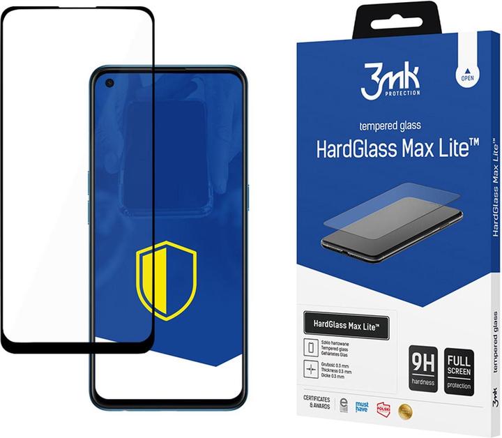 Image du produit 3MK Protection d'écran Hardglass Max Lite (1 pièce(s), Oppo Reno 5 F, Oppo Reno 5 Pro 5G)