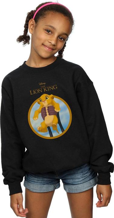 Actual product image Disney Girls The Lion King Show Simba Sweatshirt (116)