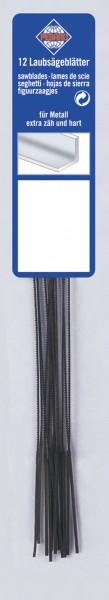 Image du produit Bernardo Cantina Bernardo - Laubsägeblätter 130 mm für SS 460 Stärke 0 - fein für Metall (12 Stk.)