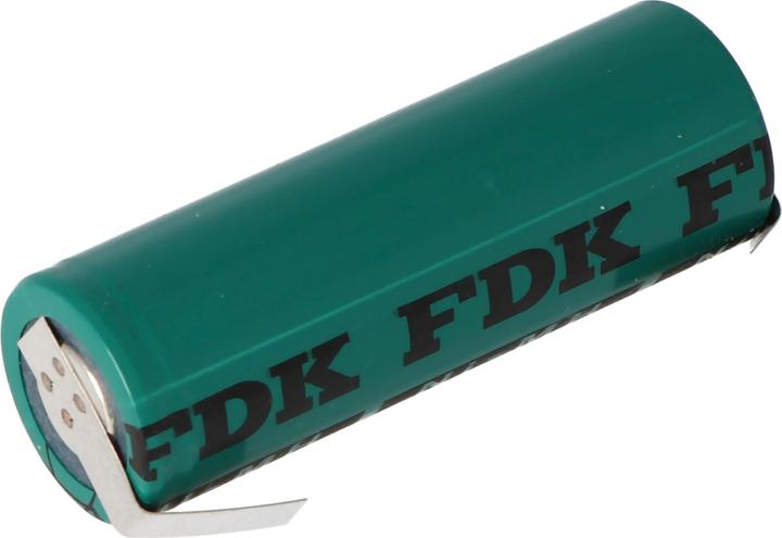 Image du produit FDK Akku HR-AU Twincell, A-Zelle mit Lötfahnen U-Form (1 pcs, 2700 mAh, Batterie)