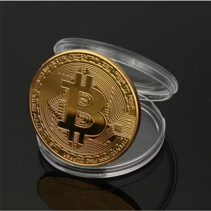 Actual product image Snuups Bitcoin Crypto Novelty Cryptocurrency Souvenir Novelty Item Coin