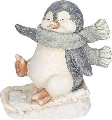 Produktbild Riffelmacher & Weinberger Pinguin auf Snowboard 20x37cm 75542