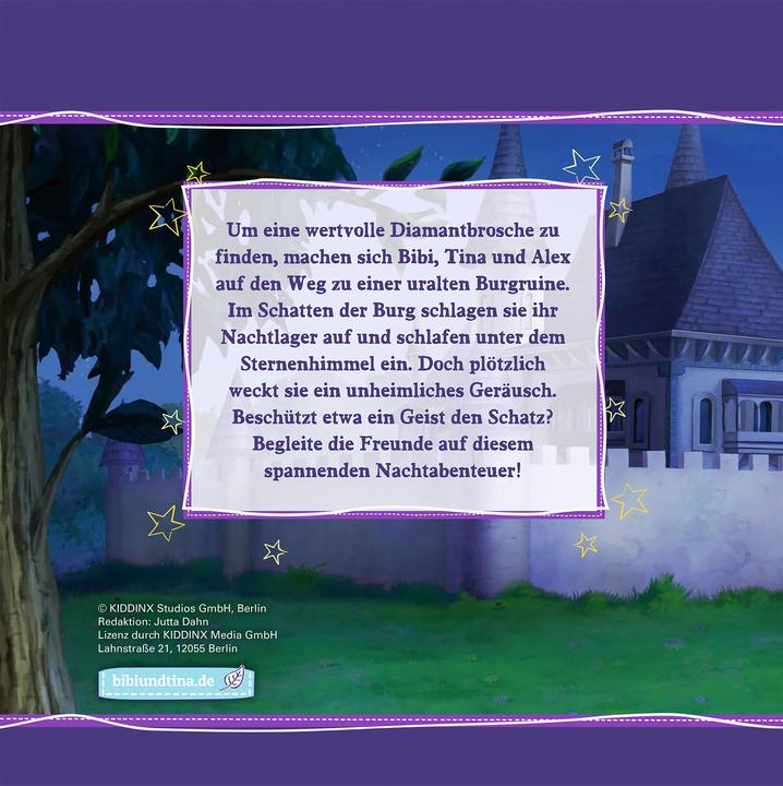 Actual product image Panini Bibi & Tina: Deine grosse Gutenacht-Box mit Buch und Nachttischlampe (German, Panini, 2021)