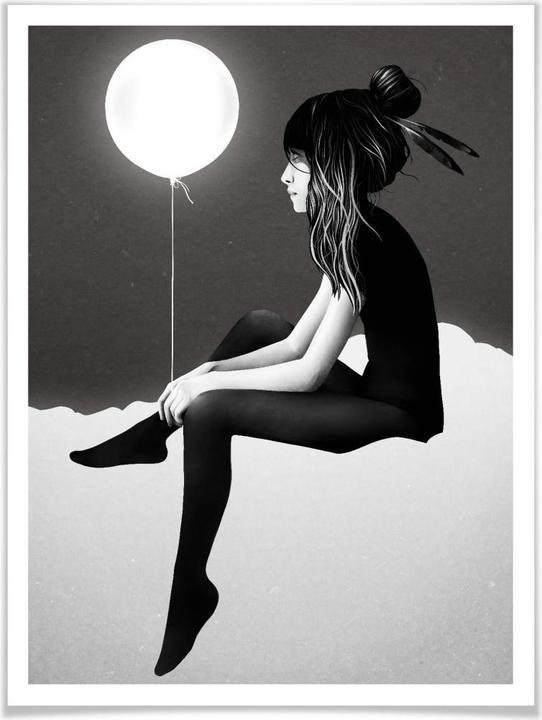 Image du produit Trenddeko No such thing as nothing by night - ballon lumineux (24 x 30 cm)