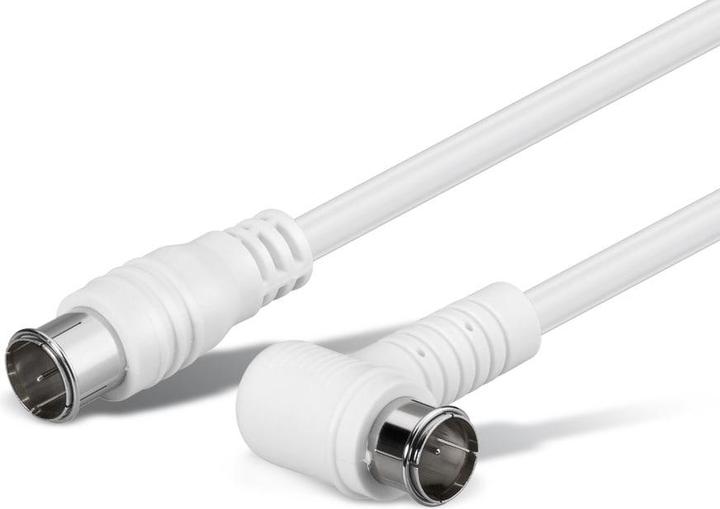 Actual product image Shiverpeaks S/CONN maximum connectivity Sat connection cable, F-Quick angle plug (100 dB, Antenna cable)