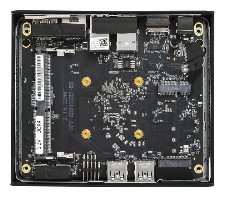 Image du produit Shuttle Nano-PC NE10N, Intel N100, 1x HDMI, 1x DP, 6x USB, 1x LAN, FANLESS, 24/7, VESA (Intel N100)