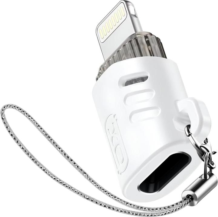 Actual product image xO adapter NB256E USB-C - Lightning white (USB Type C, Lightning)