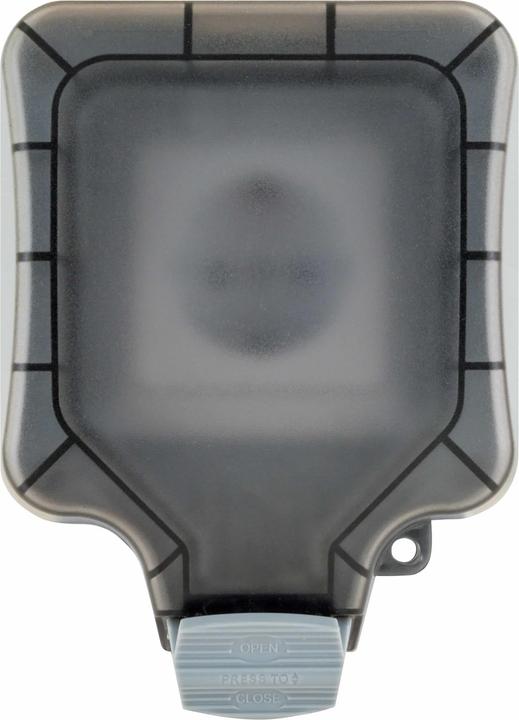 Schwaiger Aussensteckdose IP66 1-Fach Schuko-Unterputzdose