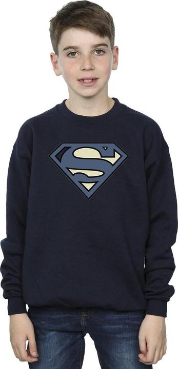 Produktbild Superman Indigo Blue Logo Sweatshirt Jungen (152, 158)