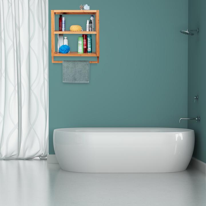 Immagine prodotto Relaxdays Mensola per doccia 3 ripiani (52 x 21 x 58,5 cm)