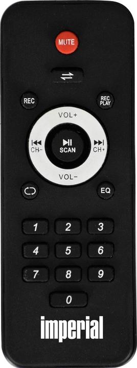 Produktbild Imperial BOBs ROCK-BOX Karaoke-Anlage Inkl. Fernbedienung, Inkl. Karaoke-Funktion, Aufnahmefunktion (6 h, Akkubetrieb, Netzbetrieb)