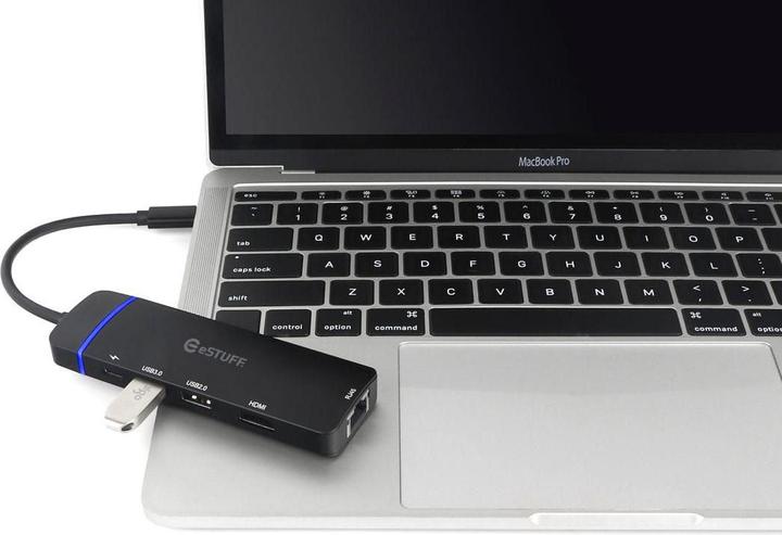 Actual product image Gearlab USB-C 5-in-1 Mobile Hub PD100W (USB-C, 5 Ports)