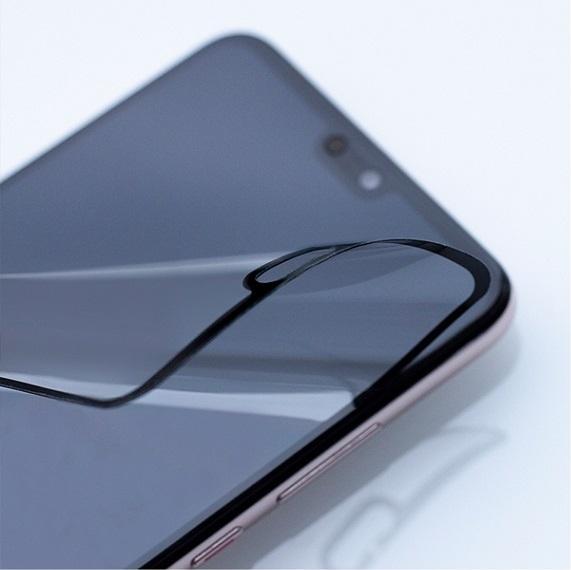 Actual product image 3MK FlexibleGlass Max Honor 10 Lite czarny/black, Szkło Hybrydowe z wzmocnionymi krawędziami (1 Piece, Honor 10 Lite)