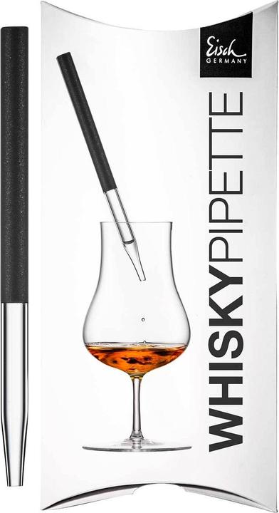 Produktbild Eisch Whisky Pipette schwarz (Whisky Steine)