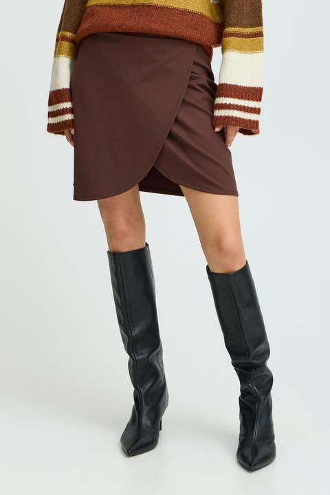 Actual product image B.young BYPARRIN WRAP MINI SKIRT 20815722 (S)