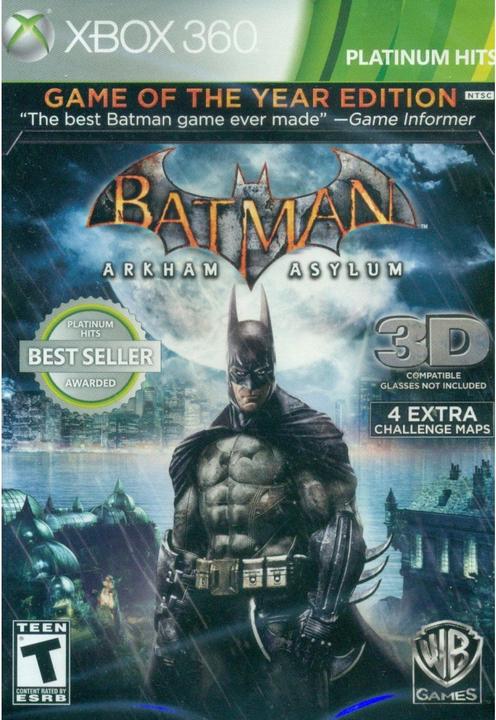Produktbild WB Warner Bros Batman: Arkham Asylum, Xbox 360 (Xbox 360)