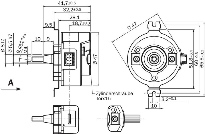 Produktbild Sick Motor-Feedback-System (Keilriemen)