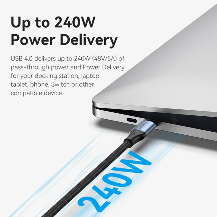Produktbild Vention USB C — USB C (1 m, USB 4.0)