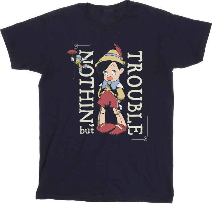 Immagine prodotto Disney Pinocchio Nothing But Trouble Maglietta Uomo (4XL)