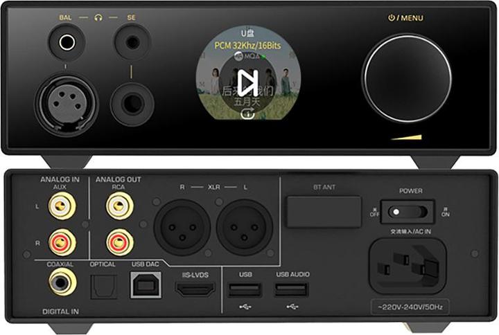 Actual product image Shanling EH3 (USB-DAC, USB host, Display, gain switch, Bluetooth, Wi-Fi)