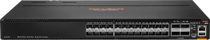 Produktbild Aruba HPE Networking CX 8100 24x10G SFP+ 4x40/100G QSFP28 BF Airflow 3Fan 2AC PSU Switch Bundle (28 Ports)