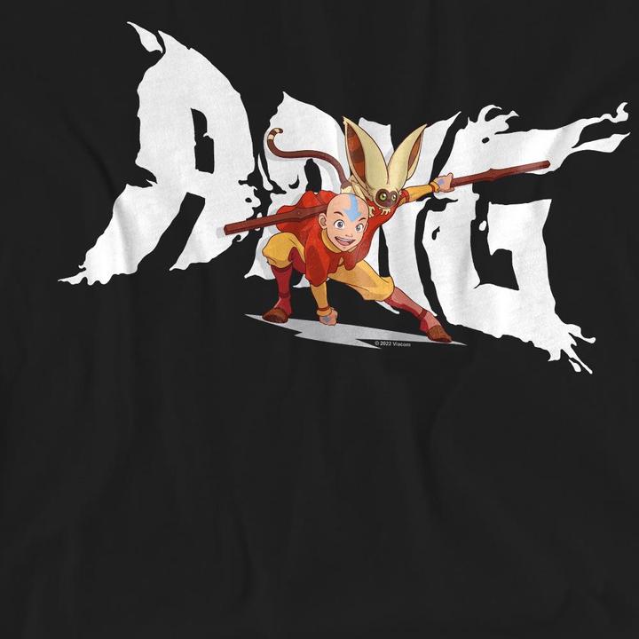 Immagine prodotto Avatar: The Last Airbender Maglietta Aang e Momo Adulto Unisex (S)