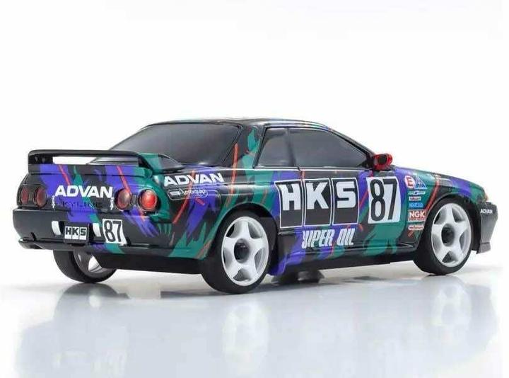 Produktbild Kyosho Mini-Z MA020 Skyline GT-R R32 HKS, ARTR (ARR Almost-Ready-to-Race)