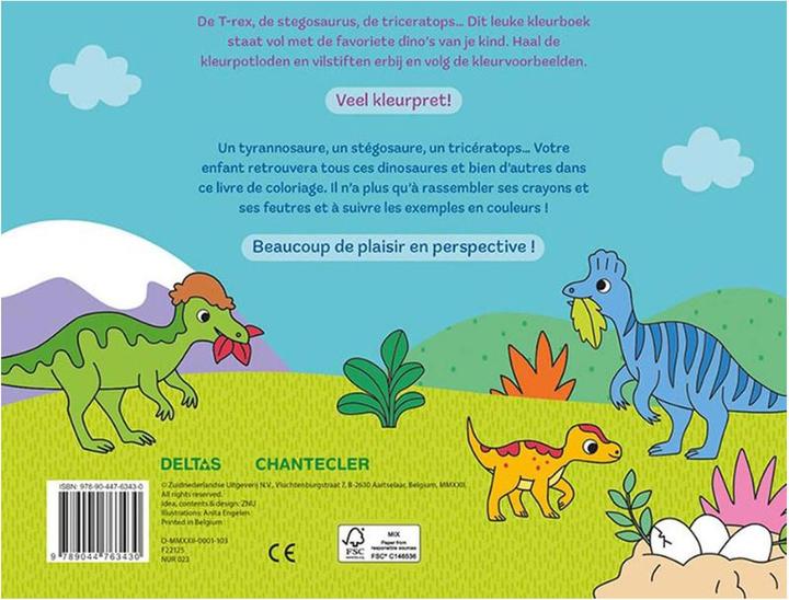 Immagine prodotto Divertiti a colorare - simpatici dinosauri