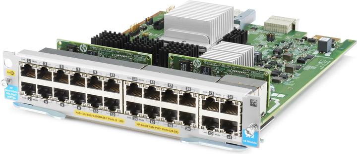 Produktbild HPE HP Switch Modul v3: 20x GBase-T POE+4x XGT (24 Ports)