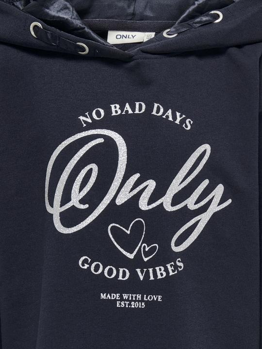 Actual product image Only Kogwendy Glitter Ls Hood Ub Swt Noos (110)