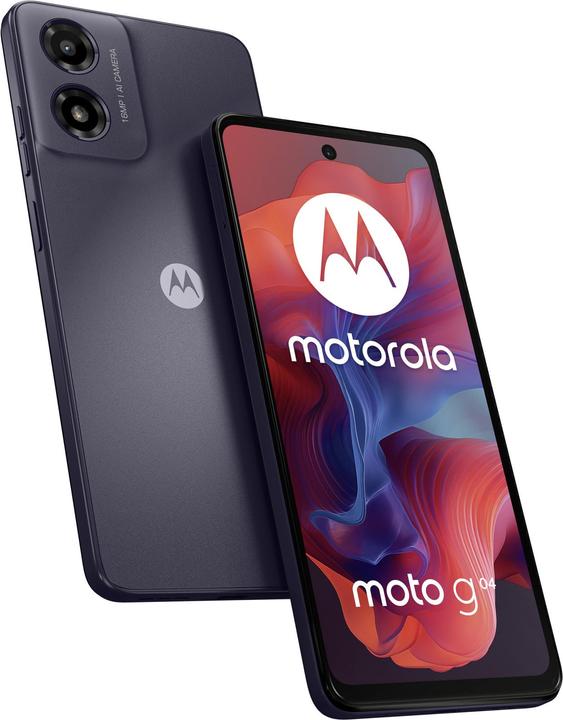 Motorola Moto G04 (64 GB, Concord Black, 6.56", Dual SIM, 16 Mpx, 4G)