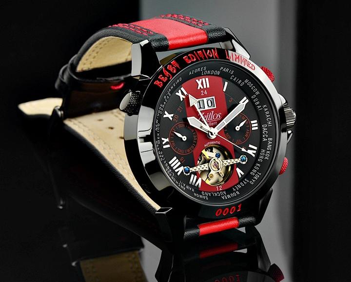 Produktbild Zeitlos Exzellent GMT Beast Limited Edition Black Referenz ZL-EBE-10 B (Chronograph, 44 mm)