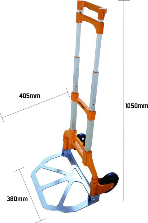 Actual product image CarTech hand truck 70kg foldable (70 kg)