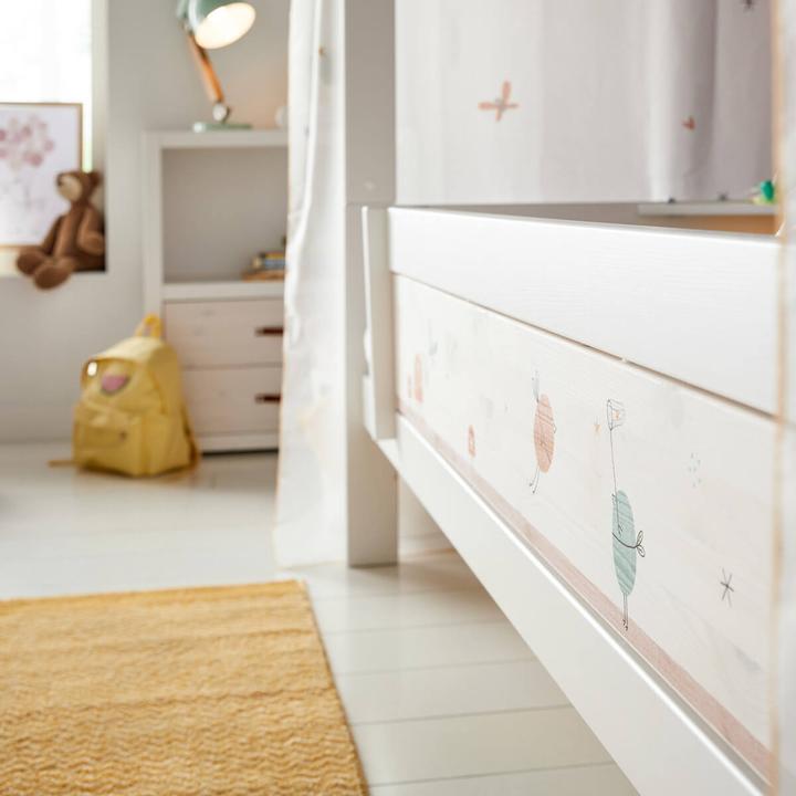Image du produit Lifetime Kidsrooms Life Time Lit à baldaquin Fairy avec sommier à lattes de luxe (90 x 200 cm)