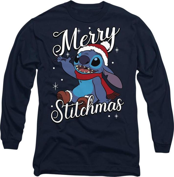 Immagine prodotto Lilo & Stitch Merry Stitchmas Maglietta Adulto Unisex (S)