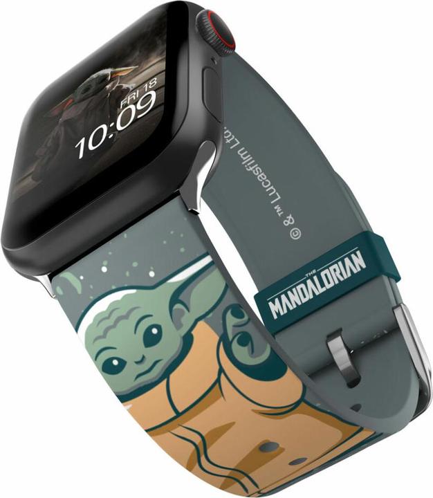 Actual product image Moby Fox Star Wars: The Mandalorian bracelet pour smartwatch The Child (Silicone)