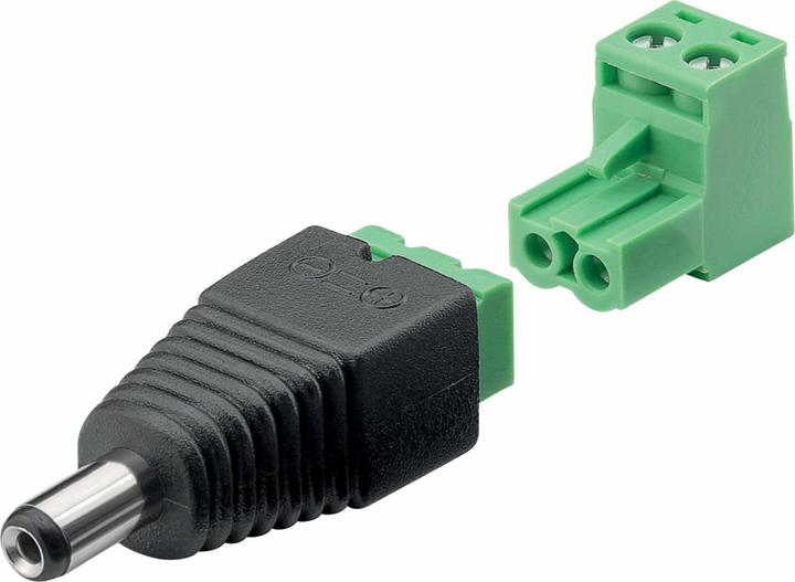 Produktbild Goobay 76744 Terminal Block 2-pin > DC-Stecker (5,50 x 2,10 mm)