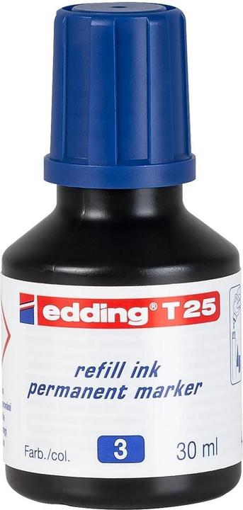 Edding Ricarica di inchiostro T25 (cartucce d'inchiostro, Blu, 35 mm)