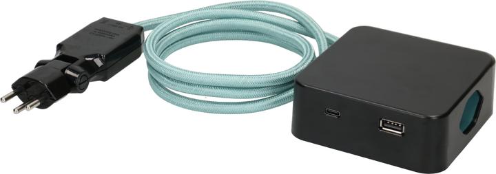 Immagine prodotto Max Hauri Cubo maxTEX (5 x, Tipo 13, USB-C, USB-A, 2 m)