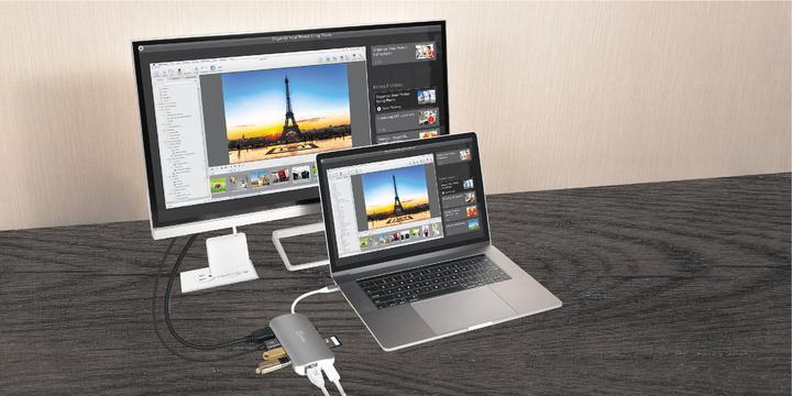Actual product image j5Create JCD383 (USB-C, 5 Ports)