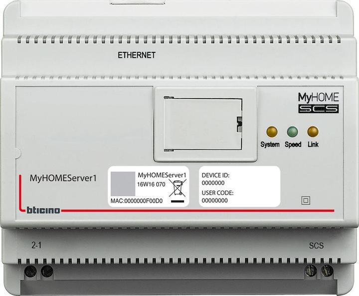 Legrand Server Myhome up MYHOMESERVER1