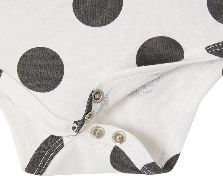 Produktbild Vertbaudet Bio-Kollektion: Baby Geschenk-Set: Body & Lätzchen mit Tupfen (92)